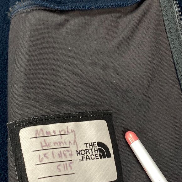 The North Face Kids Blue and Gray Hoodie - Picture 3 of 16